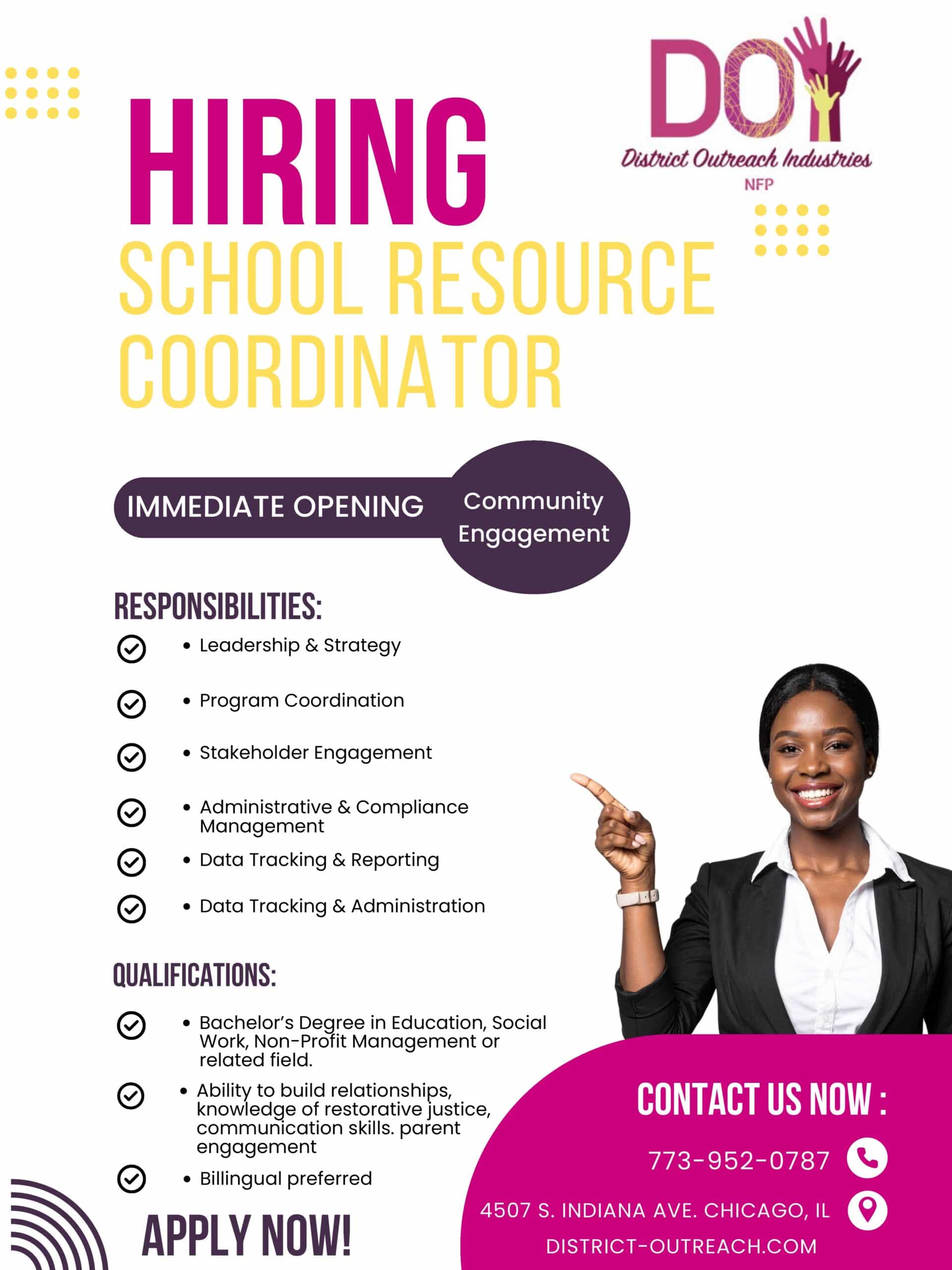 School_Resource_Coordinator_We_Are_Hiring_Poster